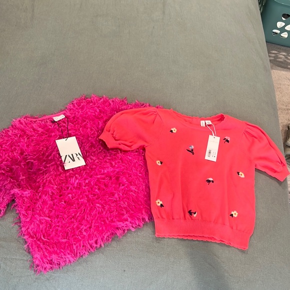 Other - Bundle of little girls size 6 and 7 Zara and Jamie jack tops